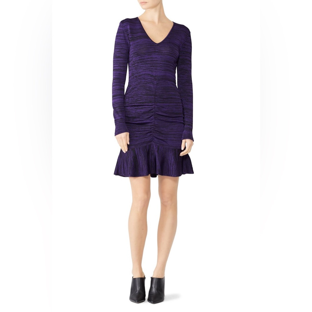SPENCER/.PURPLE.KNIT.DRESS